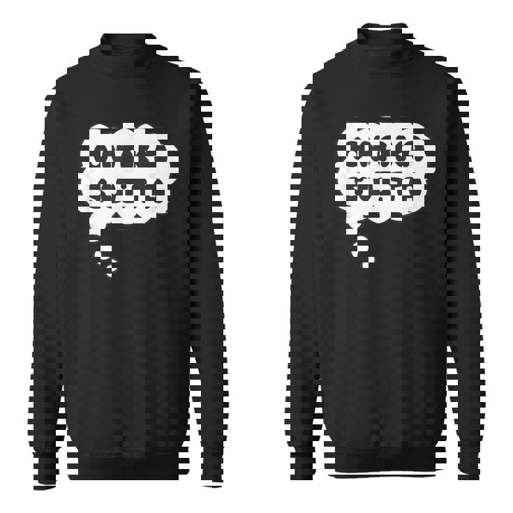 Onakauita《おなかすいた》お腹空いた【英語 文字】ポップ かわいい 面白い デザイン スウェットシャツ