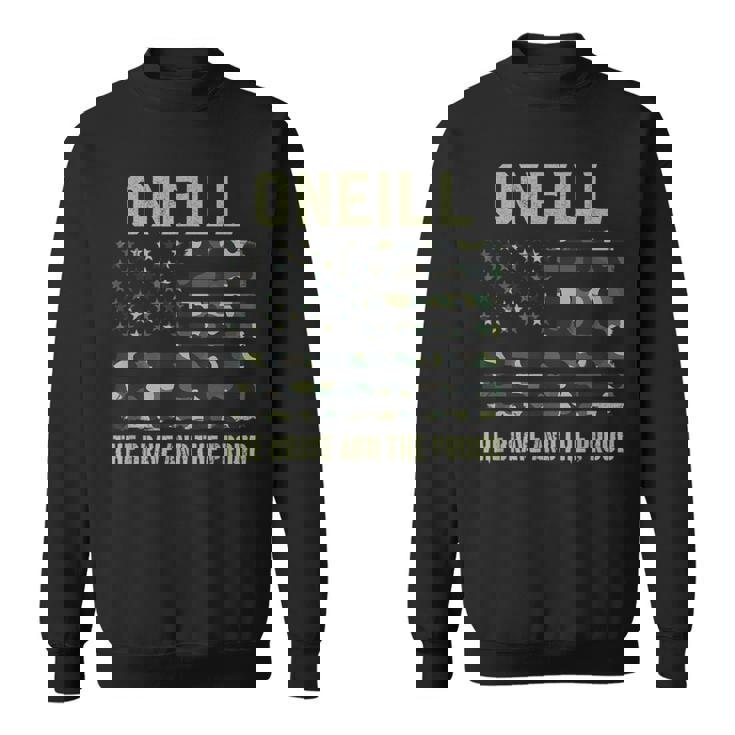 Oneill 姓 姓 迷彩 アメリカ国旗 スウェットシャツ