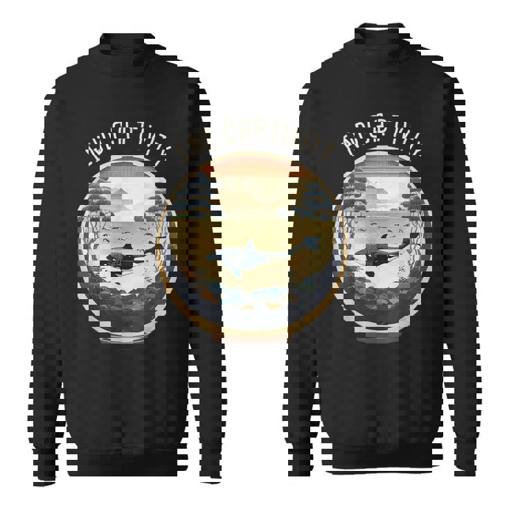 Orca End Captive Free The Orcas 海洋保護活動家 スウェットシャツ