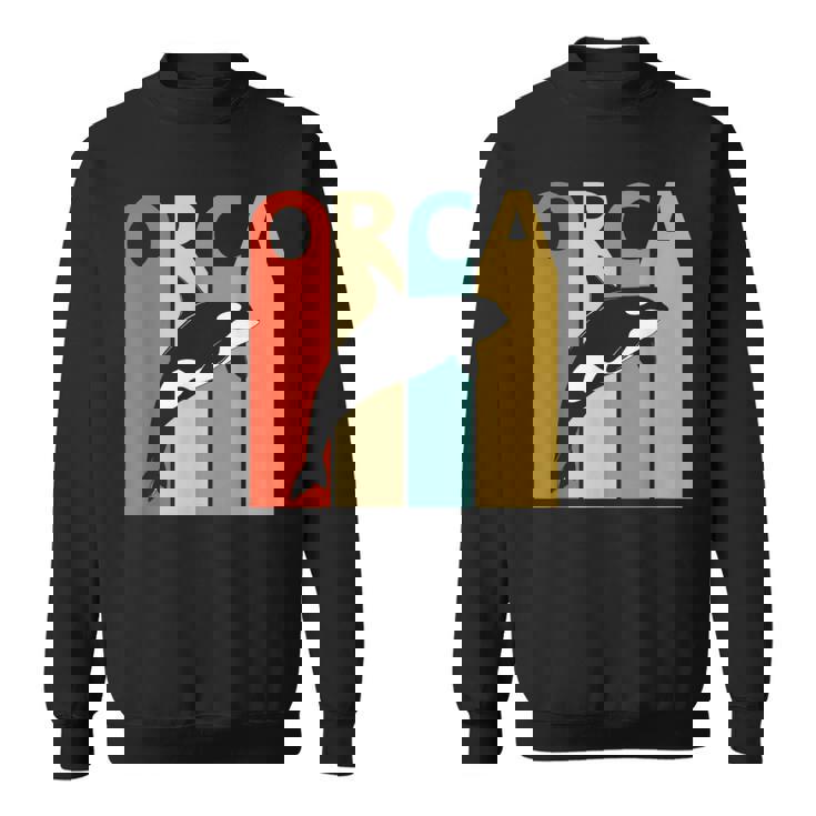 Orca シャチ 動物 スウェットシャツ