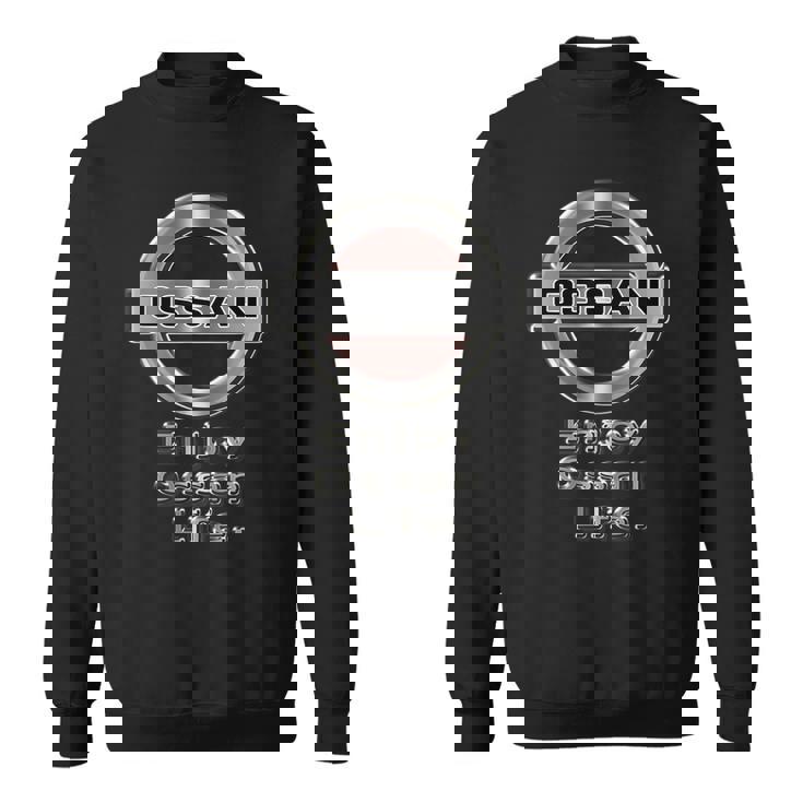 Ossan おっさん（車好き ロゴ エンブレム パロディ）【変なデザイン屋さん】文字 メッセージ 面白い デザイン スウェットシャツ