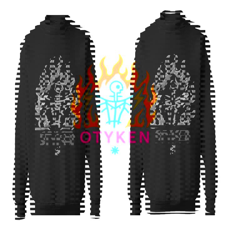 Otyken 民族音楽バンド 先住民族風 民族風 民芸品 スウェットシャツ