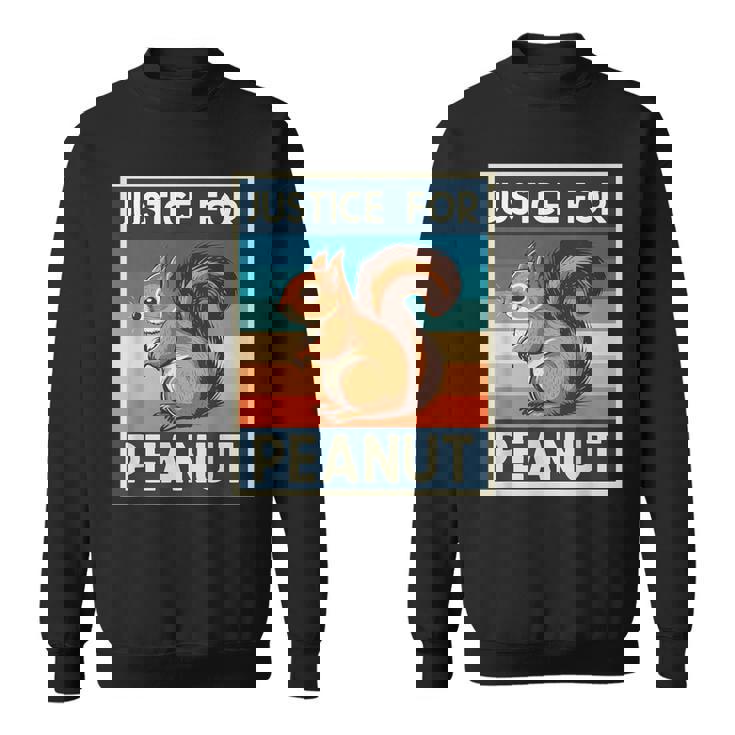 P'nut Pnutリスtシャツ ジャスティス ピーナッツザリス スウェットシャツ