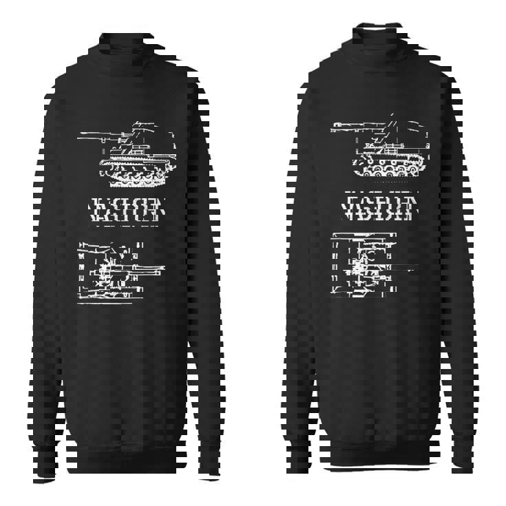 Panzerjäger Rhinodkfz164 ドイツ国防軍 Ww 2 35インチ スウェットシャツ