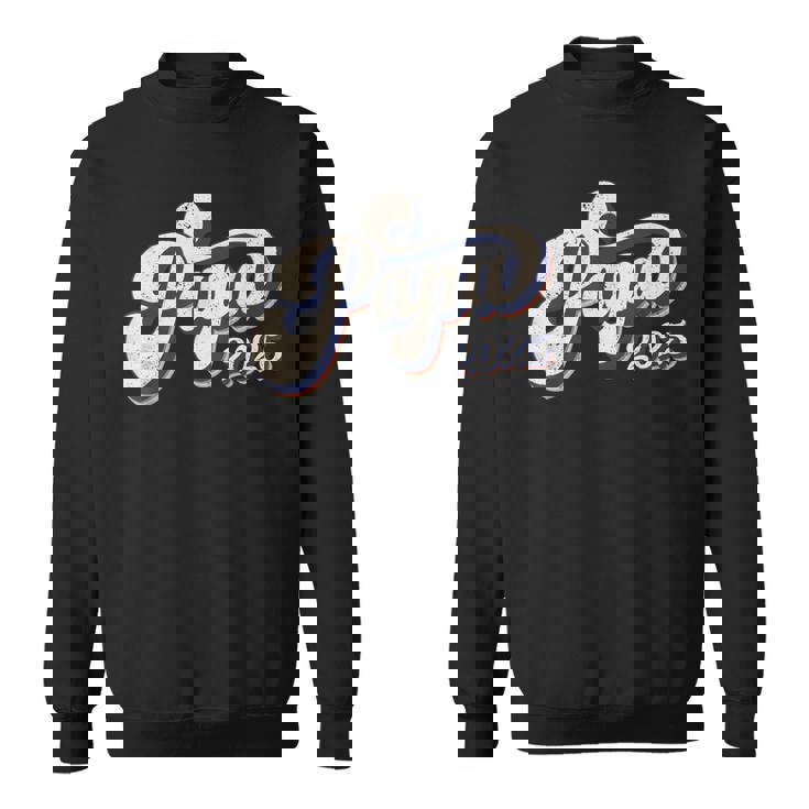 Papa 2025 初めての父の日 父性 新しいパパ スウェットシャツ