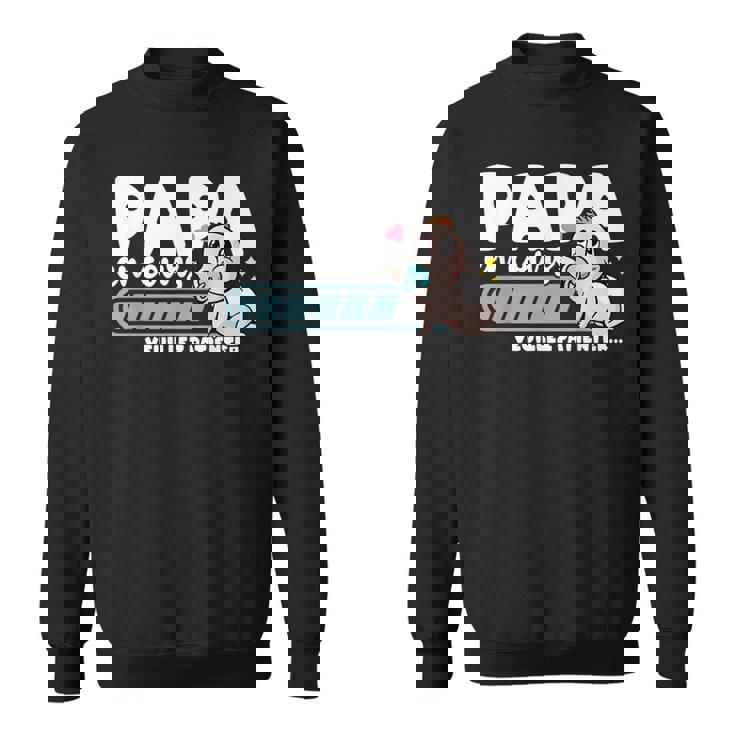 Papa En Cours Idée Annonce Grossesse Futur Papa Sweater e