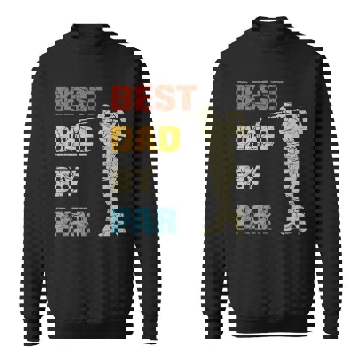 メンズ Par Golf Best Dad スウェットシャツ