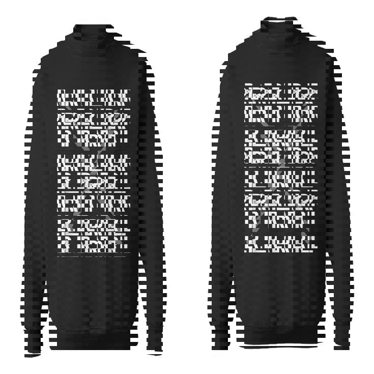 Paradiddleariations マーチングドラマー ドラムスタッフ スウェットシャツ