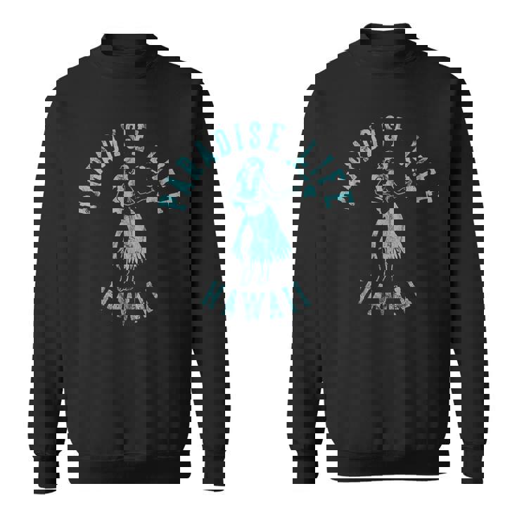 Paradise Life ハワイアロハフラガール ヴィンテージスタイル スウェットシャツ