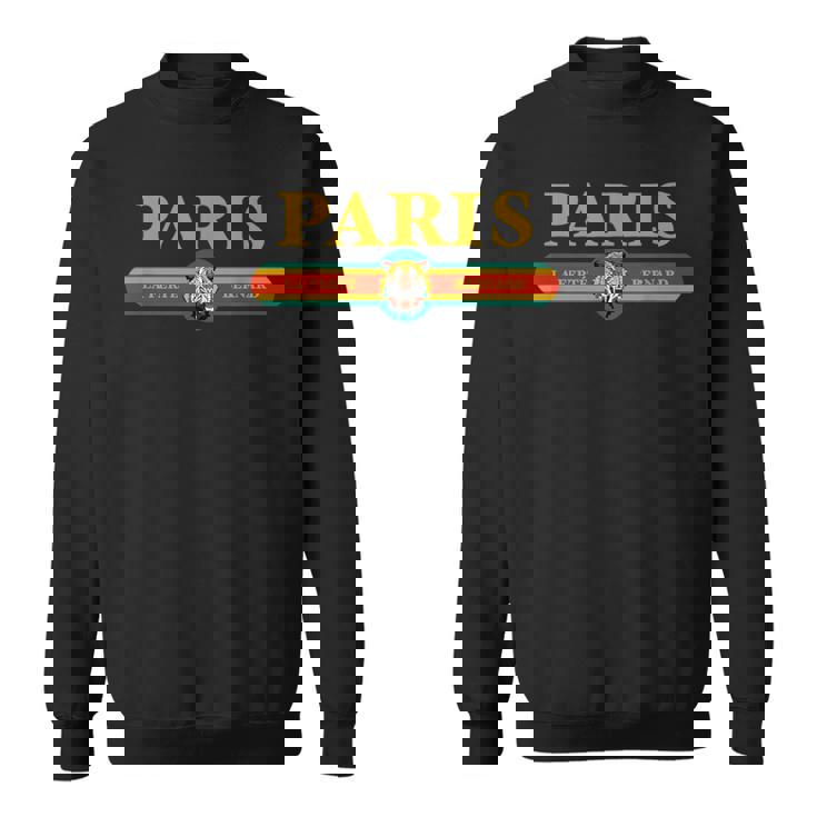 Paris Tiger Face Fashion スウェットシャツ