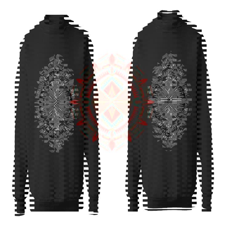 Patrón Tribal Indio Arte Tribal Nativo Americano Camisa de entrenamiento
