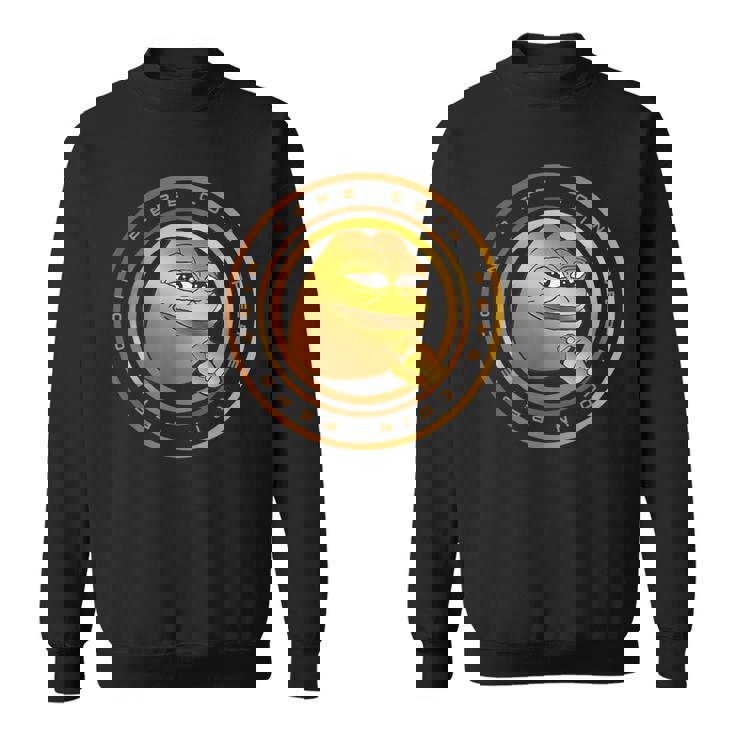 Pepe コイン 暗号通貨 Pepe デジタルミーム トレーダー トークン スウェットシャツ