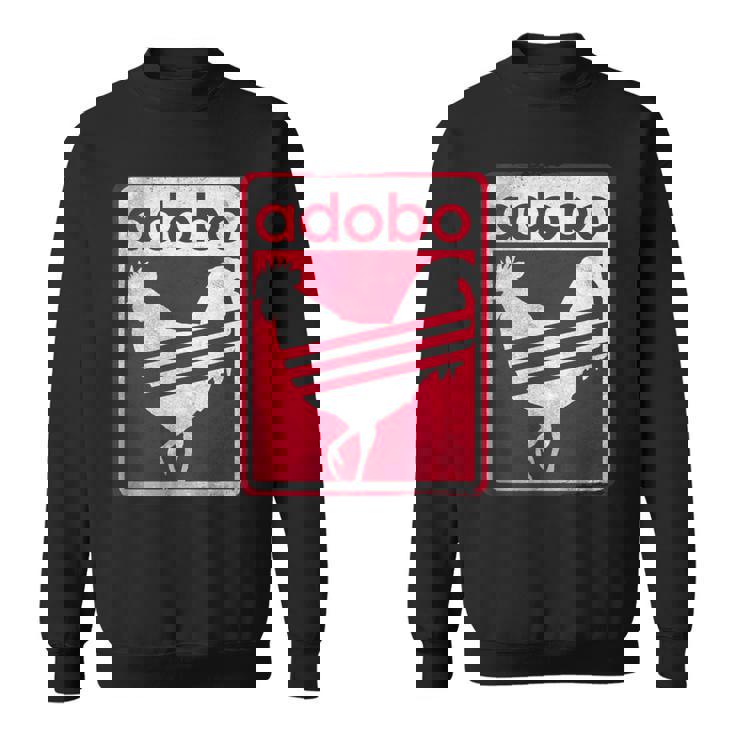 Pinoy シャツ ダメージ加工 チキン Adobo フィリピンシャツ スウェットシャツ