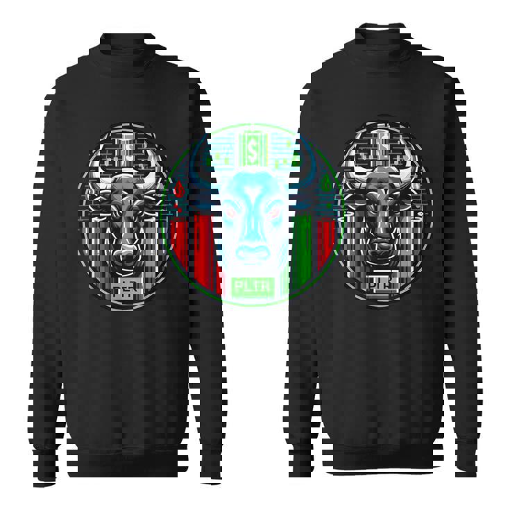 Pltr株式市場ティッカー スウェットシャツ