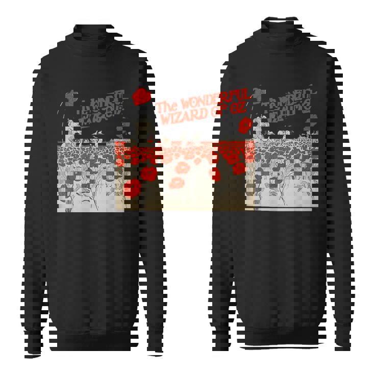 Poppy Field Tin Man ライオン かかし トト ドロシー オズの魔法使い スウェットシャツ