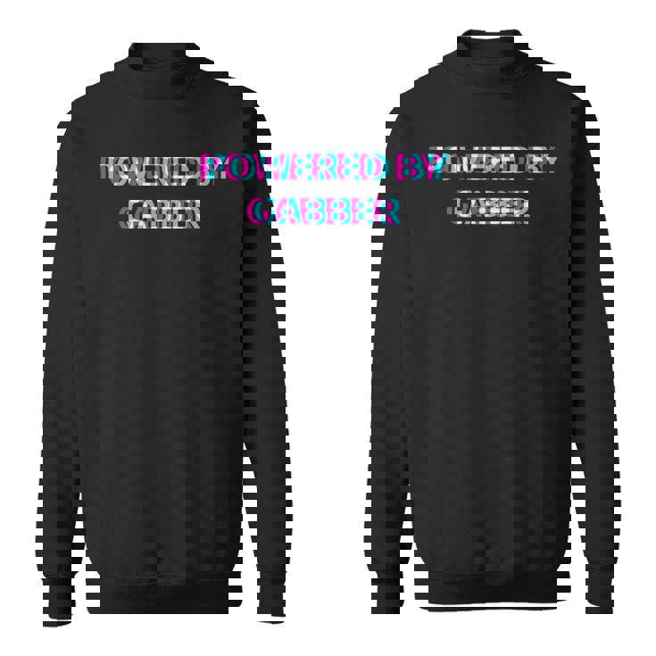 Powered By Gabber Music Festival Outfit 長袖tシャツ スウェットシャツ