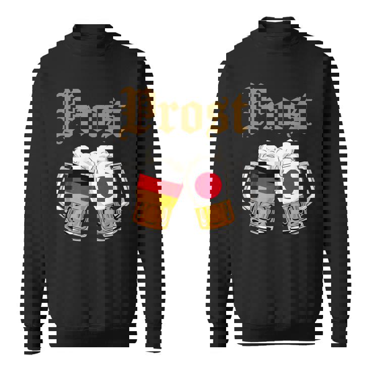 Prost ドイツ-日本オクトーバーフェストビールマグ 旗デザイン スウェットシャツ