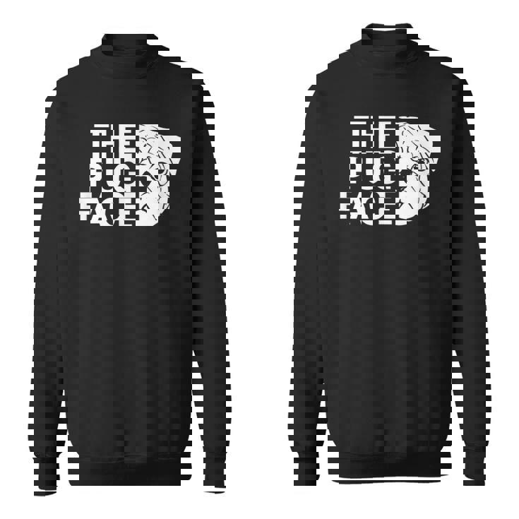 The Pug Face スウェットシャツ