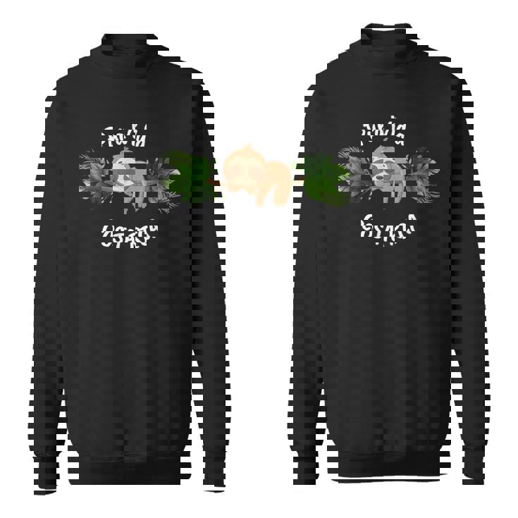 Puraida コスタリカ ナマケモノ リラックス スウェットシャツ