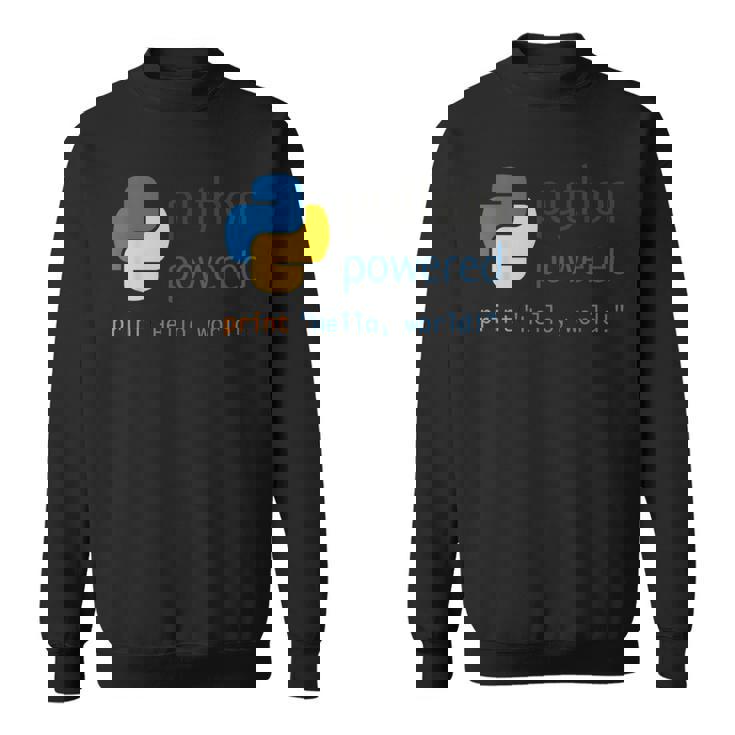 Pythonプログラマーティーコンピューター開発者 スウェットシャツ