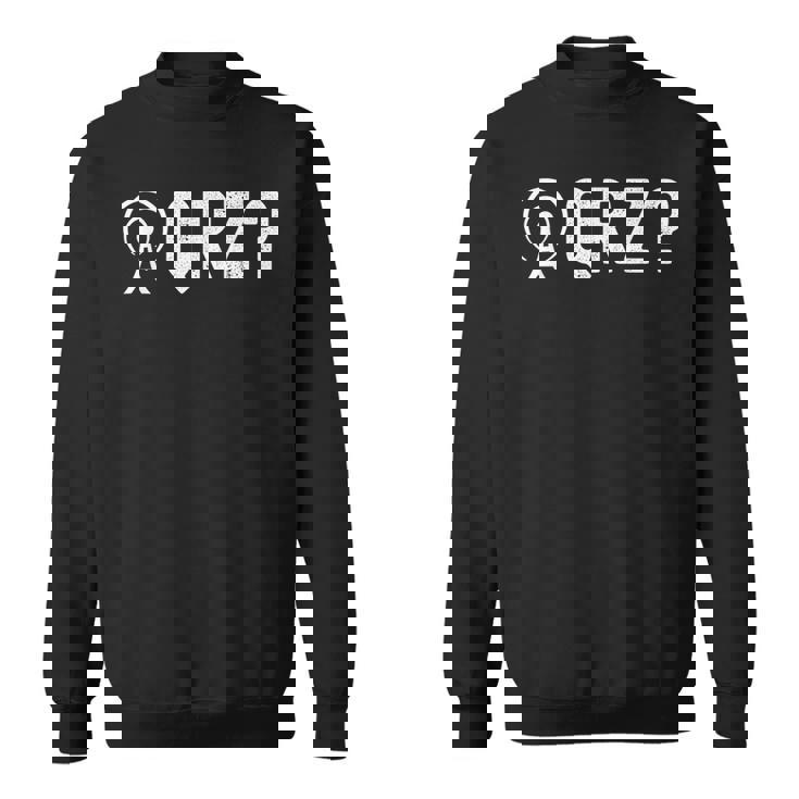 Qrzアマチュア無線 スウェットシャツ