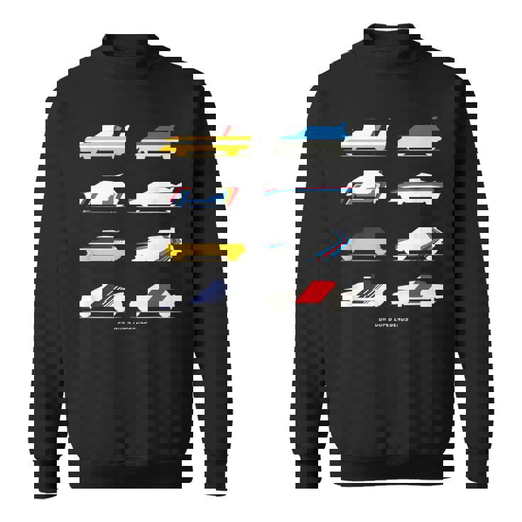 Rally Legends Group B クラシック ラリーカー デザイン スウェットシャツ