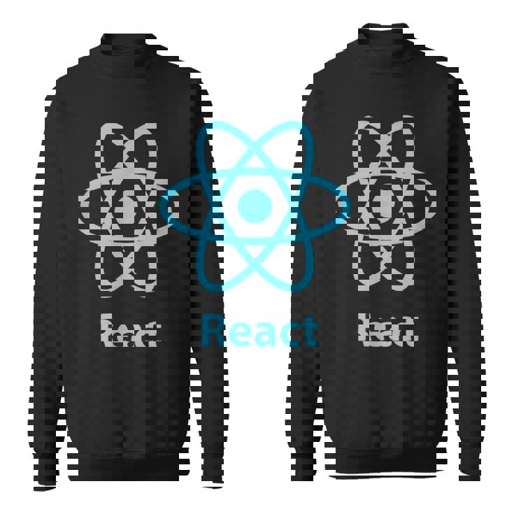 Reactjs ReactJs 公式ロゴ Javascript フレームワーク スウェットシャツ