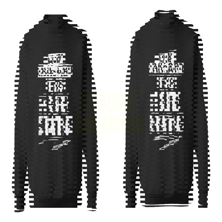 Regalo Para Profesor Enseñar Patinaje Artístico Camisa In Mangas Camisa de entrenamiento