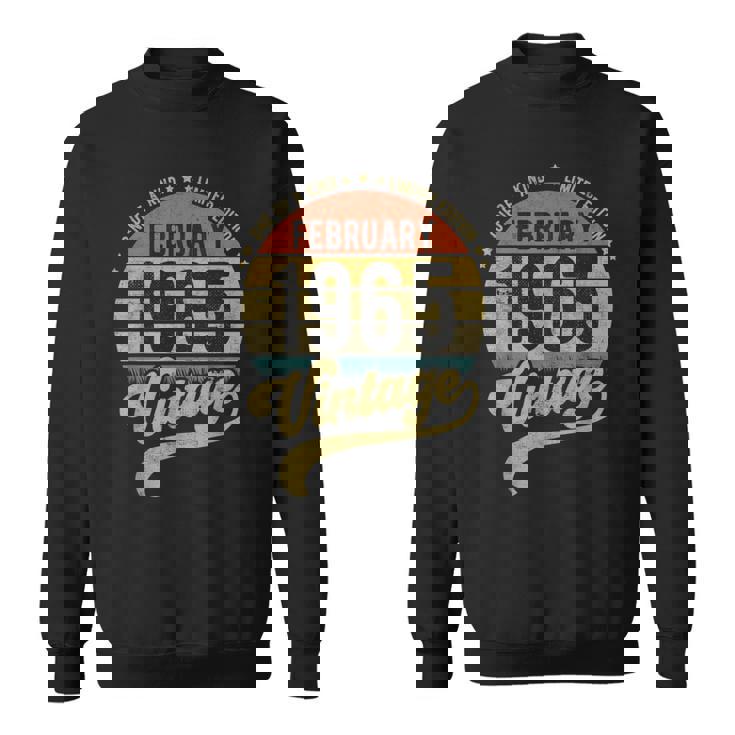 Reto 57歳の誕生日 57歳 1965年2月生まれ スウェットシャツ