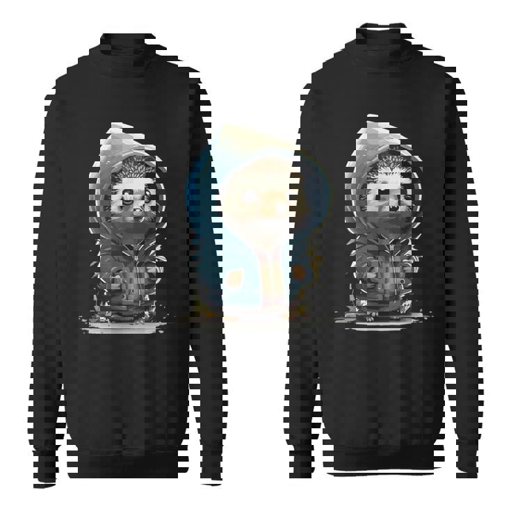 Retro Hedgehog レトロハリネズミ スウェットシャツ