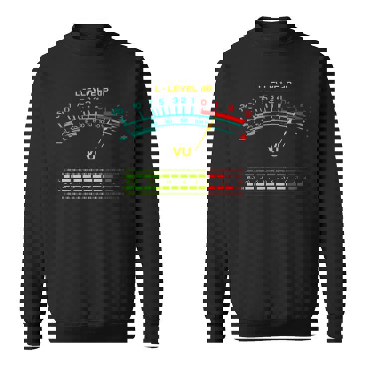 Retrou Meterintage Hi-Fi Audiotereo Musicound スウェットシャツ