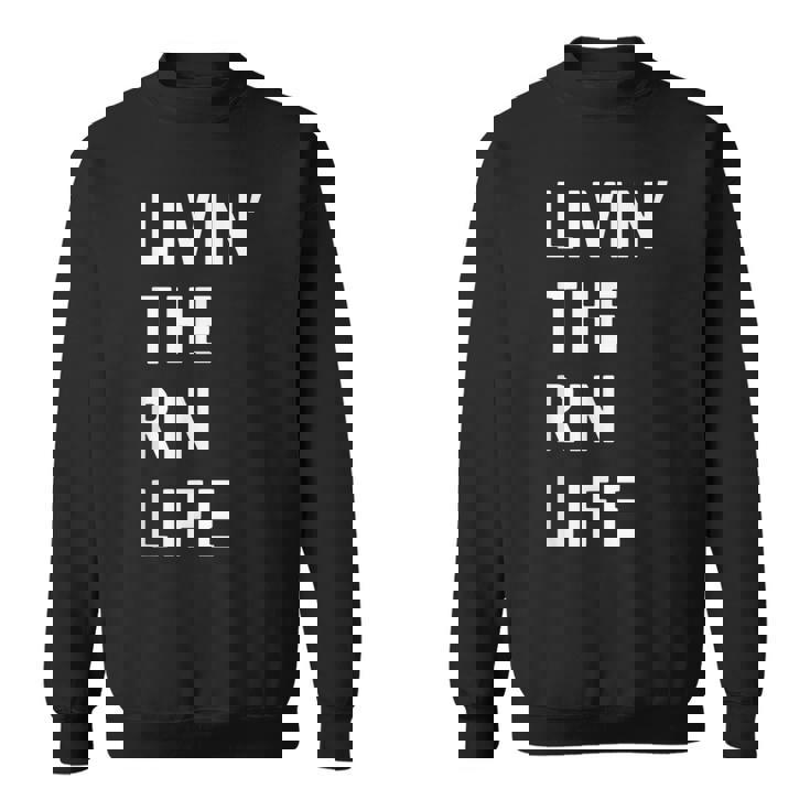 Rin の人生を生きている Rin スウェットシャツ