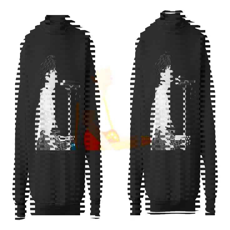 Rocker Old Rookie Original Illustration Bandman Rock スウェットシャツ