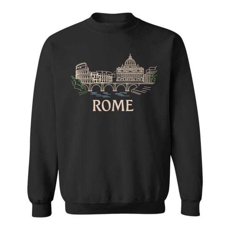 Rome City Italy Gladiators Roman Roma Rome Sweatshirt