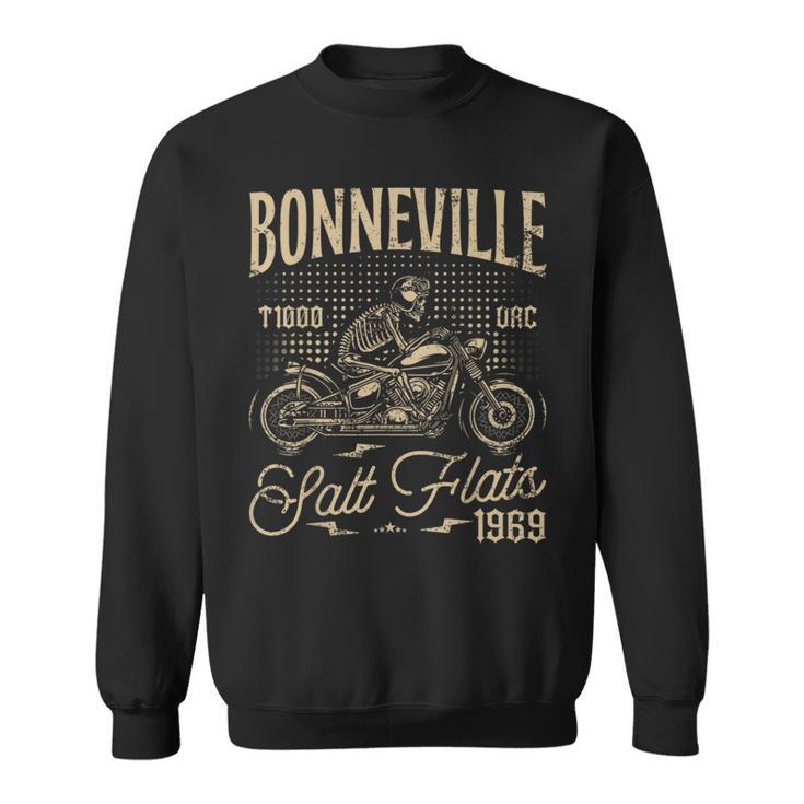 Salinas De Bonneville Motociclismo Carreras Moterointage Camisa de entrenamiento