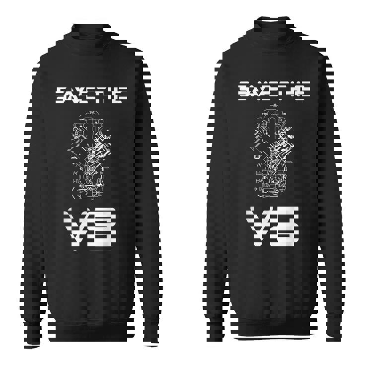 Save The8 カスタムカー マッスルカー クラシックカー オーナーメカニック スウェットシャツ