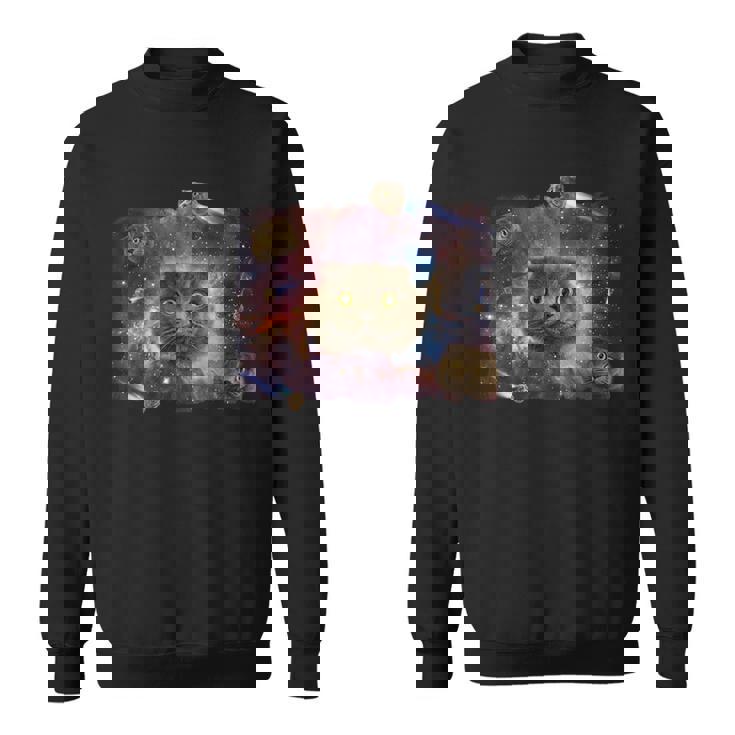 Scottish Fold Cat Comet シャツ スウェットシャツ