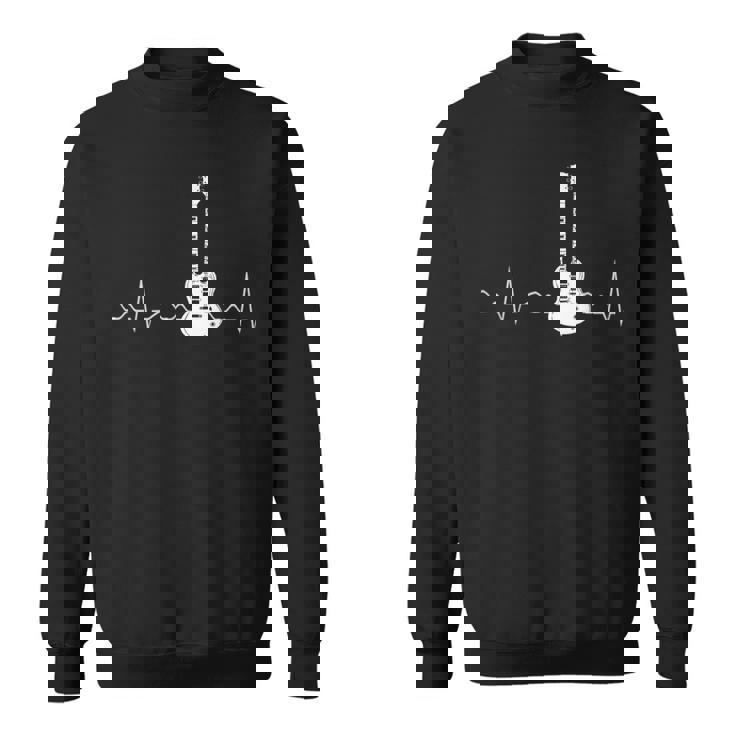 Sg エレキギター ハートビートシャツ スウェットシャツ