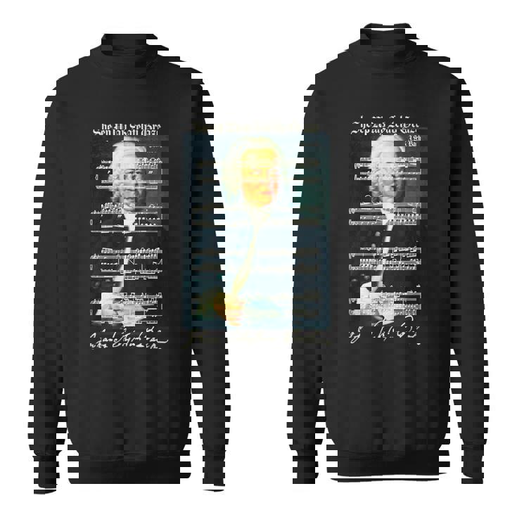 Sheep Mayafely Graze JS Bach Portrait &Ignature Music スウェットシャツ