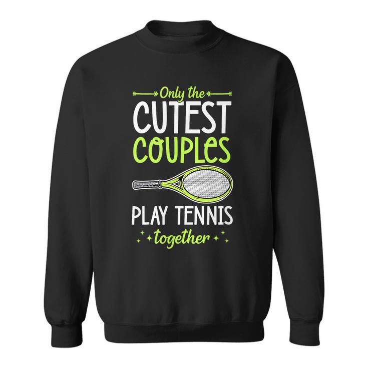 Solo Las Parejas Más Lindas Juegan Al Tenis Juntas A Juego Camisa de entrenamiento