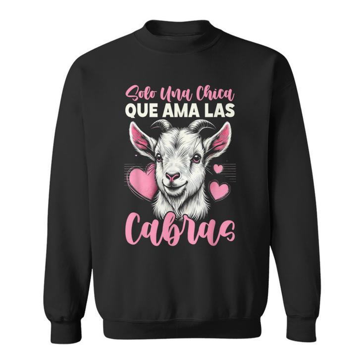 Solo Una Chica Que Ama Las Cabras Amante De Cabras Camisa de entrenamiento
