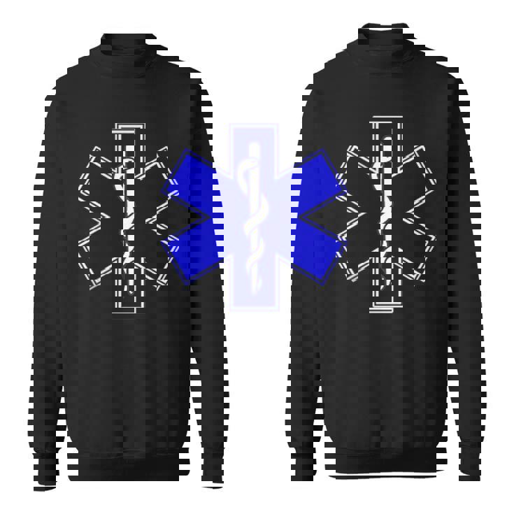 Star Of Life Rod Of Asclepius Emt Ems パラメディック メディック スウェットシャツ