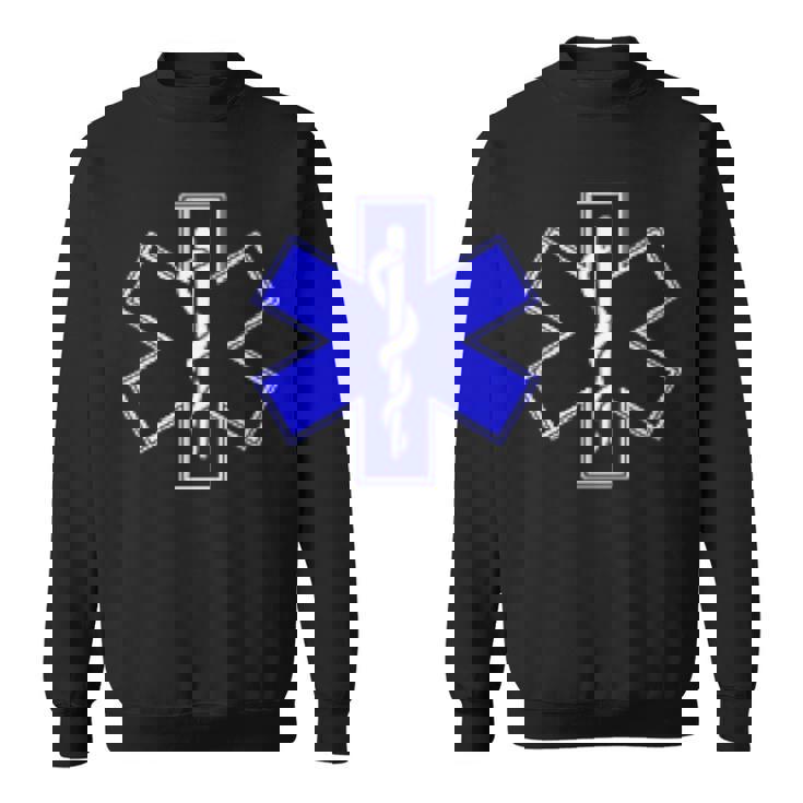 Star Of Life Rod Of Asclepius Emt Ems パラメディック メディック スウェットシャツ