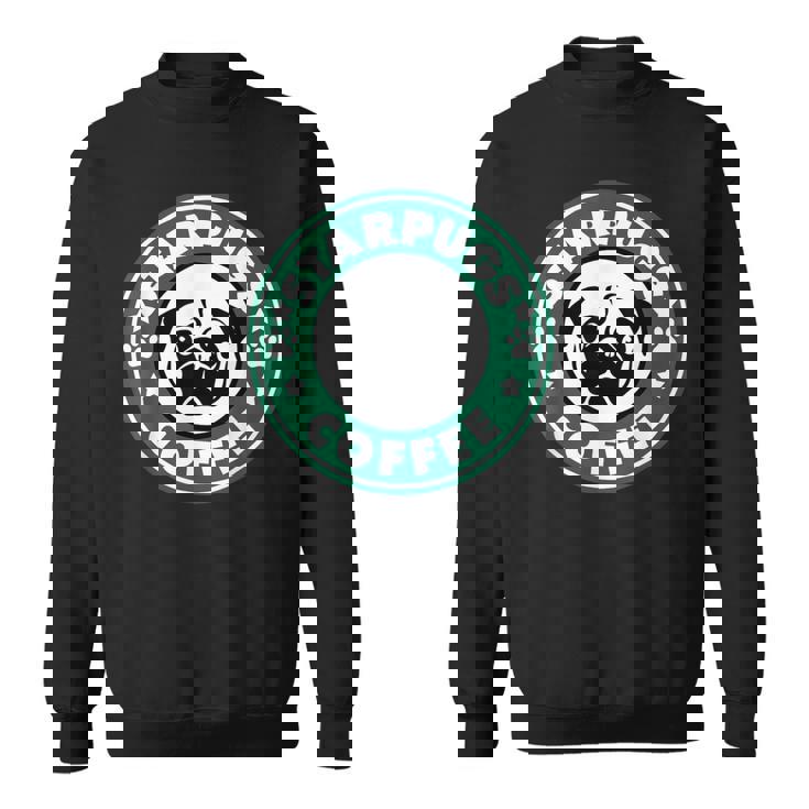 Starpugs コーヒーパグ 犬好き ギフト スウェットシャツ