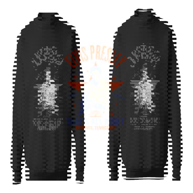 Sun Records X エルヴィス・プレスリー That's All Right スウェットシャツ