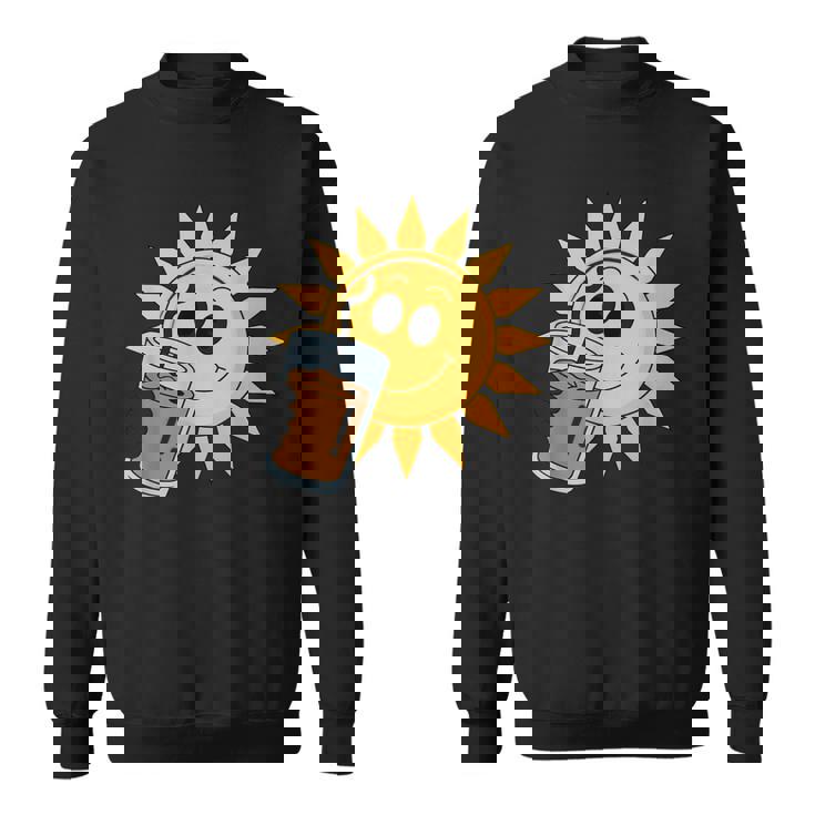 Sunshine Drink アイスコーヒー 楽しい スウェットシャツ