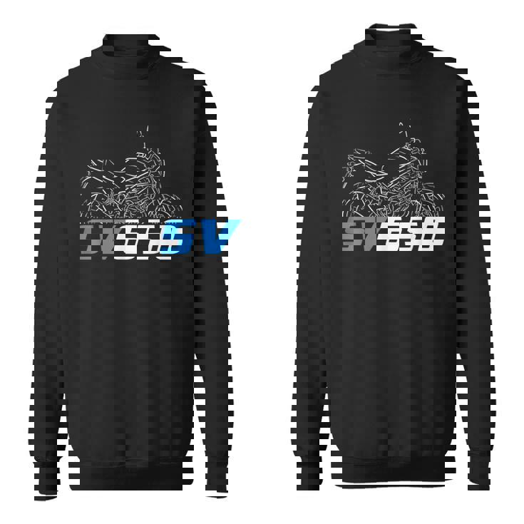 Sv650 2016-2025 ストリートバイクライダー、オートバイ用。 スウェットシャツ