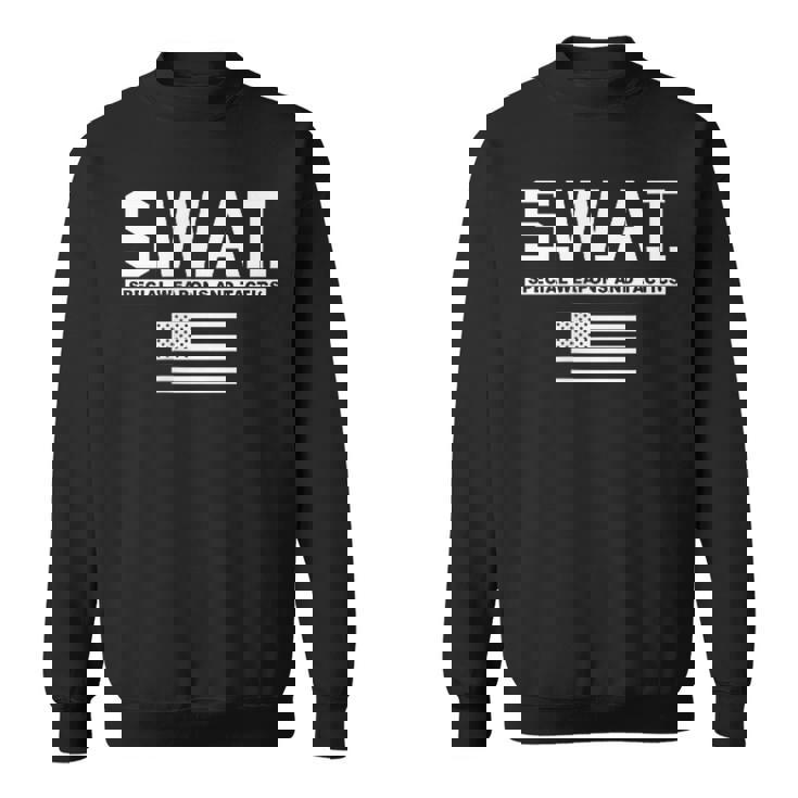 Swat スペシャル 武器と戦術警察WAT スウェットシャツ