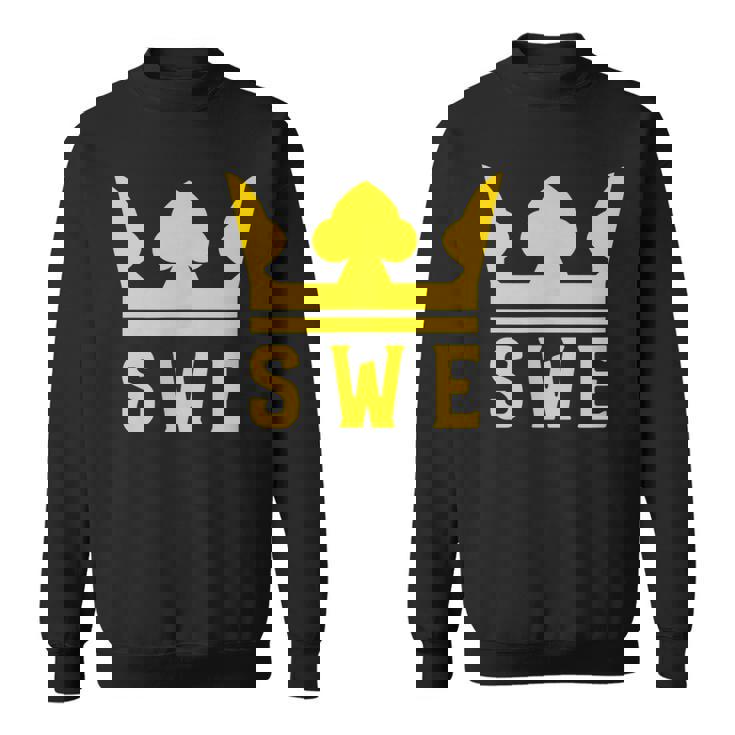 Swe With A Royal Crown スウェーデン スウェットシャツ