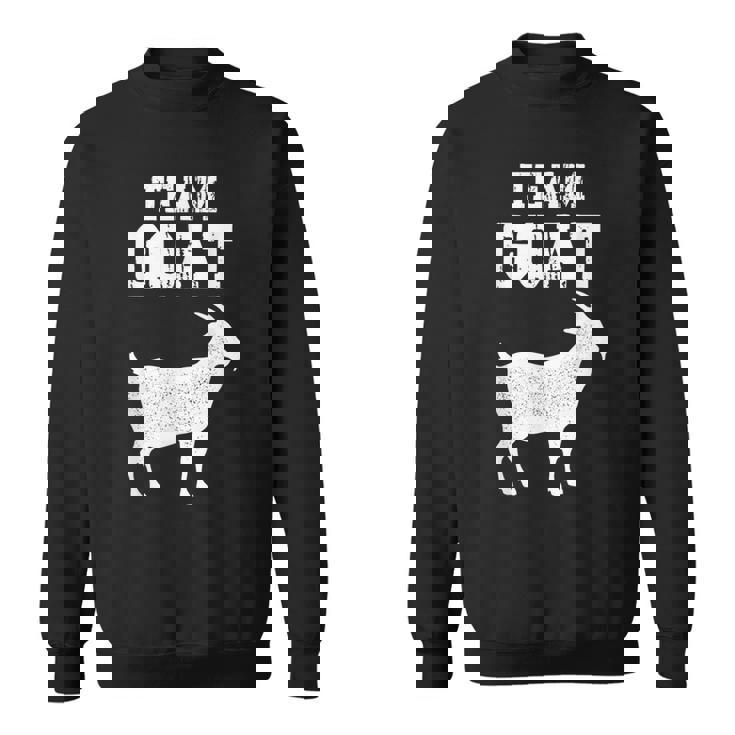 Team Goat Farm 動物 ヤギ好き スウェットシャツ